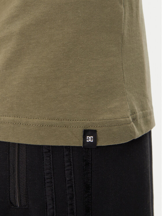 DC Shoes DC Shoes T-shirt ADYZT05373 Verde Heritage Fit