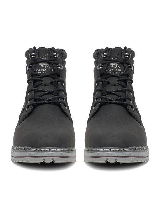 Beverly Hills Polo Club Šnurovacia obuv Beverly Hills Polo Club CEO-22MW2009 Sivá