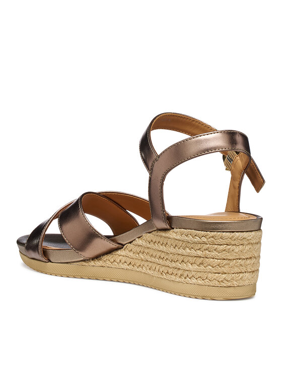 Geox Espadrile Geox D Ischia Corda D02HHC 000CF C5005 Auriu