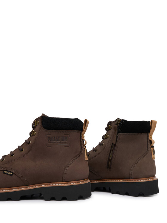 Palladium Bakancs Palladium Trooperlite Grit Zip 04985-249-M Sötétbarna