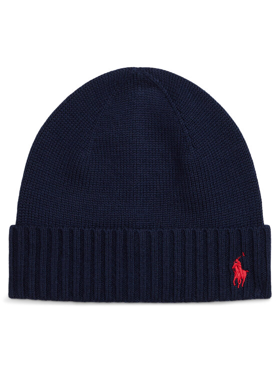 Polo Ralph Lauren Czapka Polo Ralph Lauren 323953204001 Granatowy