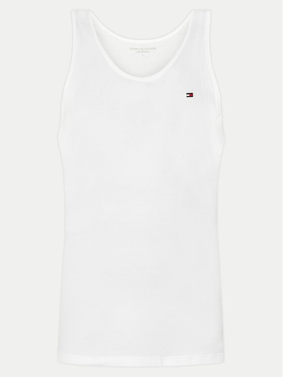 Tommy Hilfiger Tommy Hilfiger Conjunto de camisetas de tirantes UM0UM03387 Blanco Regular Fit
