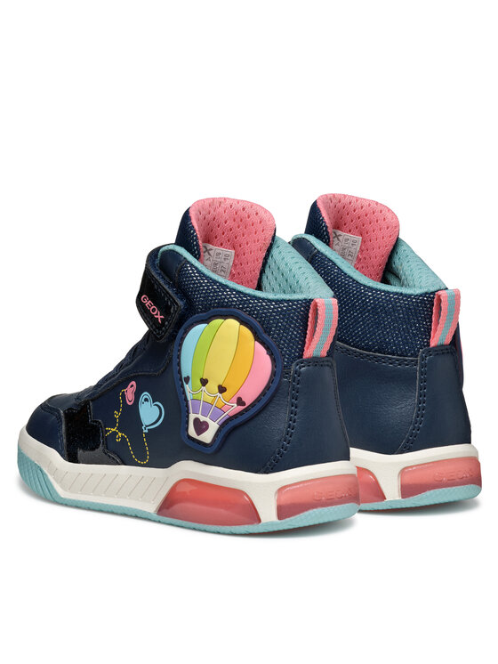 Geox Sneakersy Geox J Inek J56ASA 0BCKC C4358 M Tmavomodrá