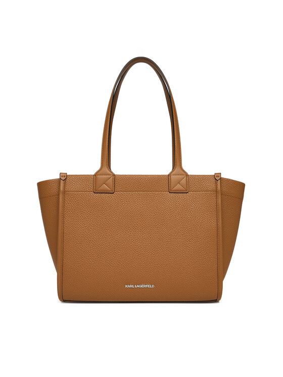 KARL LAGERFELD Kabelka KARL LAGERFELD A4W30258 Hnedá