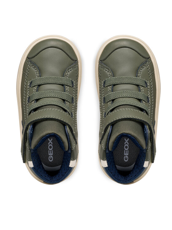 Geox Tenisice Geox B Gisli Boy B461NA 054FU C3024 M Zelena