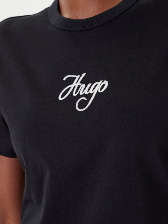 HUGO HUGO Camiseta Destrel_3 50550117 Negro Regular Fit