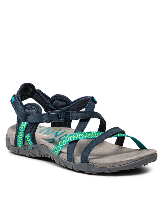 Merrell Σανδάλια Merrell Terran Lattice II J56516 Σκούρο μπλε