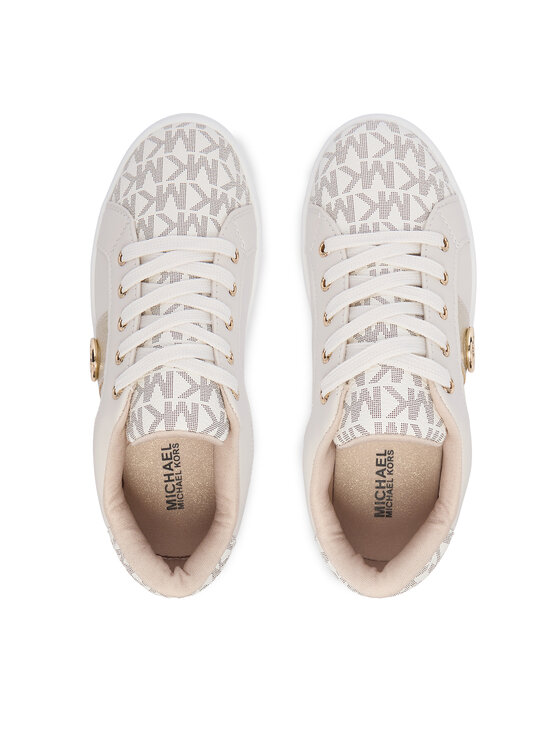 MICHAEL Michael Kors Снікерcи MICHAEL Michael Kors Jem Raine MK03944256 Кремовий