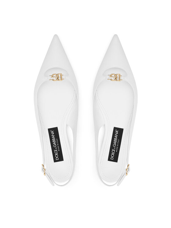 Dolce&Gabbana Балетки Dolce&Gabbana CG0795 A1953 Білий