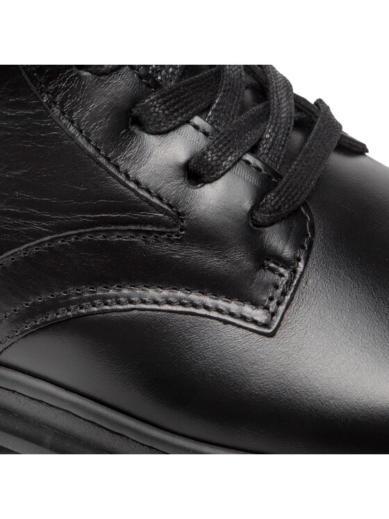 Tommy Hilfiger Zimske čizme Tommy Hilfiger Comfort Hilfiger Lth High Boot FM0FM04192 Crna