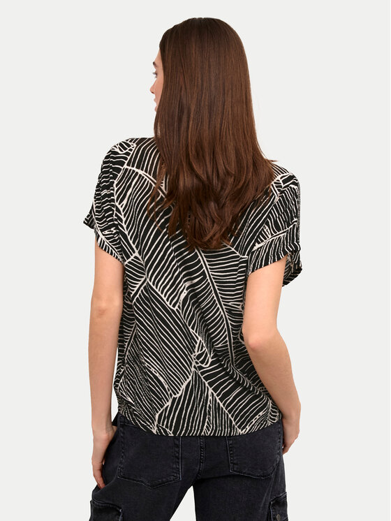 Kaffe Kaffe Blusa Amber 10508257 Negro Relaxed Fit