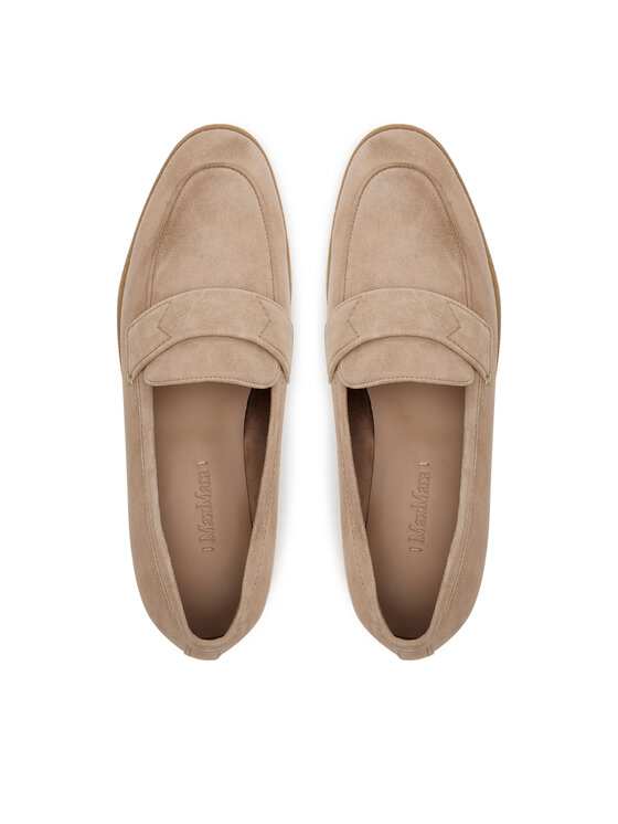 Max Mara Mokaszin Max Mara Softmoc 2514521191600 Bézs