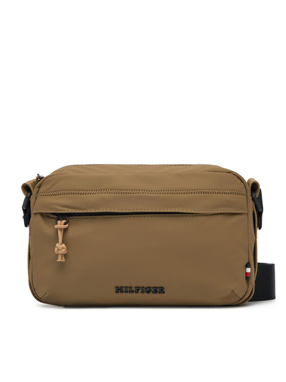 Tommy Hilfiger Bandolera Tommy Hilfiger Th Colour Ew Reporter AM0AM13219 Caqui