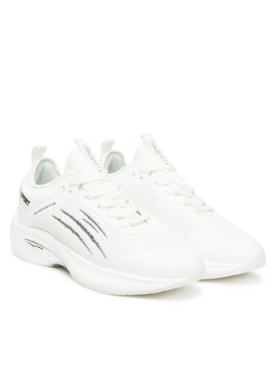 Plein Sport Sneakersy Plein Sport PAES USC0778 STE003N Biela