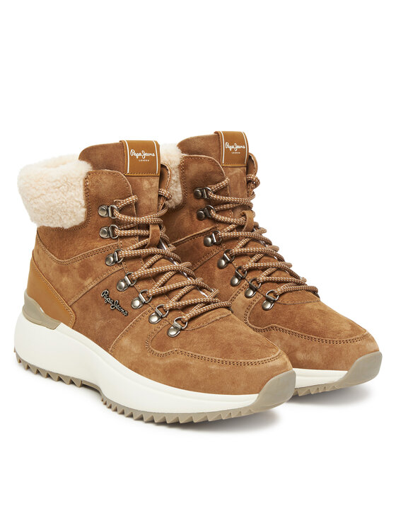 Pepe Jeans Черевики Pepe Jeans Kimi Desert W PLS600023 Коричневий