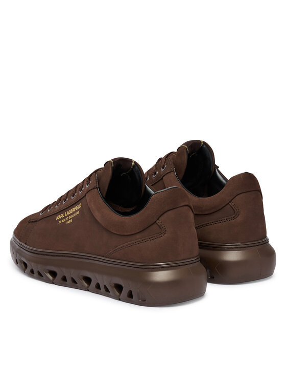 KARL LAGERFELD Sneakersy KARL LAGERFELD Kapri Kite KL54527 Tmavo hnedá