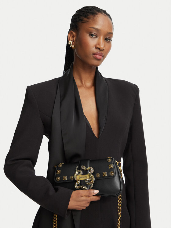 Just Cavalli Torebka Just Cavalli Iconic Snakes 81RA4BA7 ZSE07 Czarny
