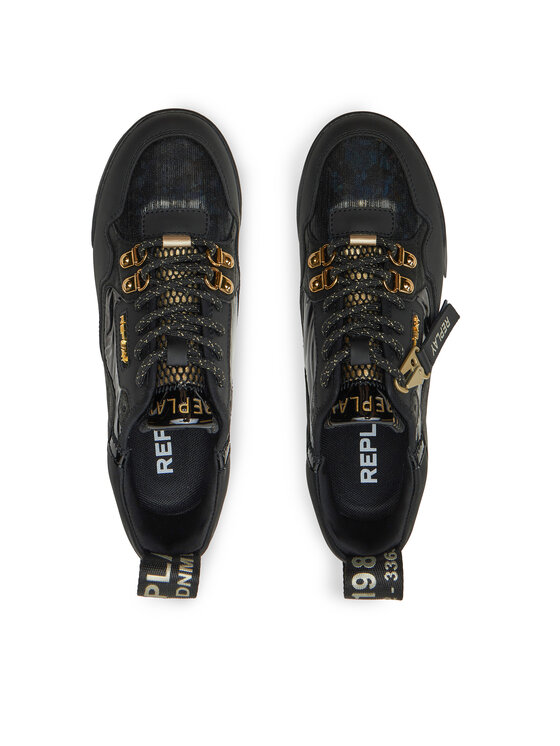 REPLAY Zapatillas REPLAY Field W Speed Lace-Up GWS9H.000.C0007L Negro