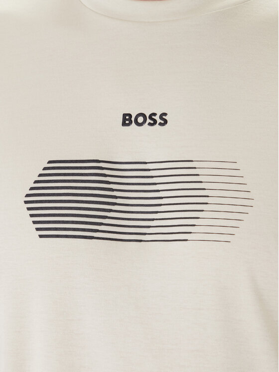 BOSS BOSS Camiseta TS_Unity 50554557 Beis Regular Fit