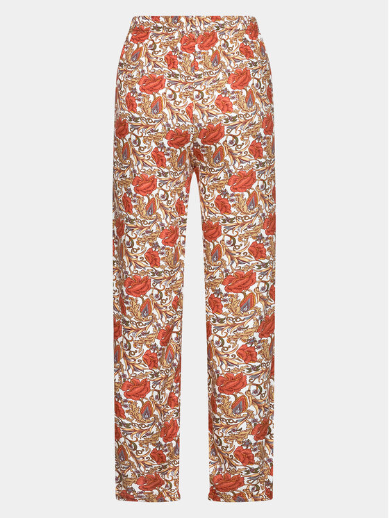 Selmark Selmark Pižama Flores P6973 Oranžna Regular Fit