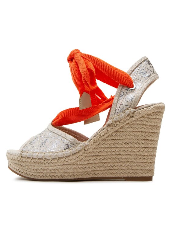 Guess Еспадрильї Guess Halona FL6HLO FAL04 Бежевий