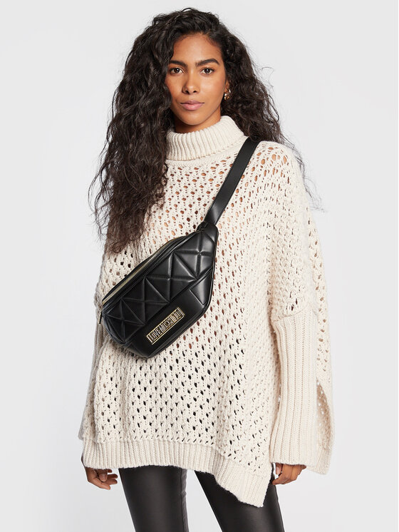 LOVE MOSCHINO Τσαντάκι Μέσης﻿ LOVE MOSCHINO JC4121PP1FLT0000 Μαύρο