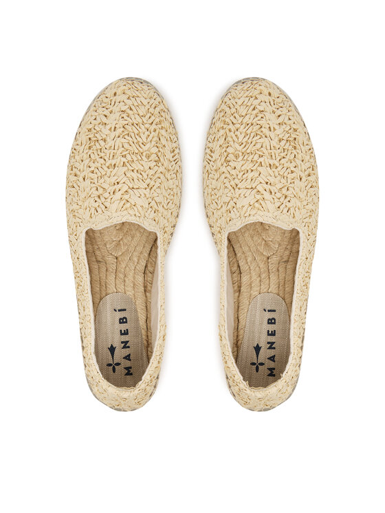 Manebi Espadrilky Manebi Yucatán H 3.6 N0 Béžová