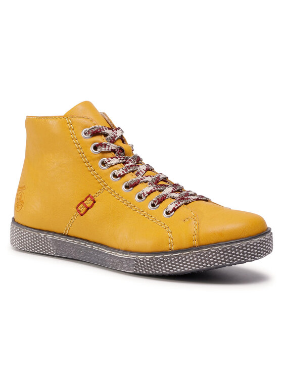 Rieker Polacchine Rieker Z1210-68 Giallo