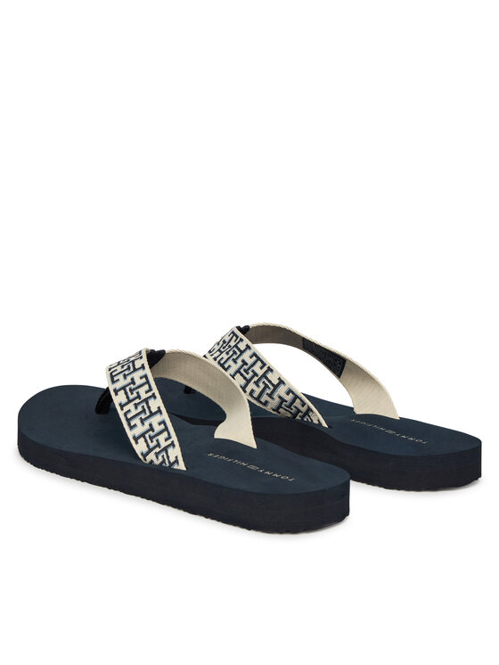Tommy Hilfiger Flip flop Tommy Hilfiger Th Corporate Sandal FW0FW09610 Bleumarin