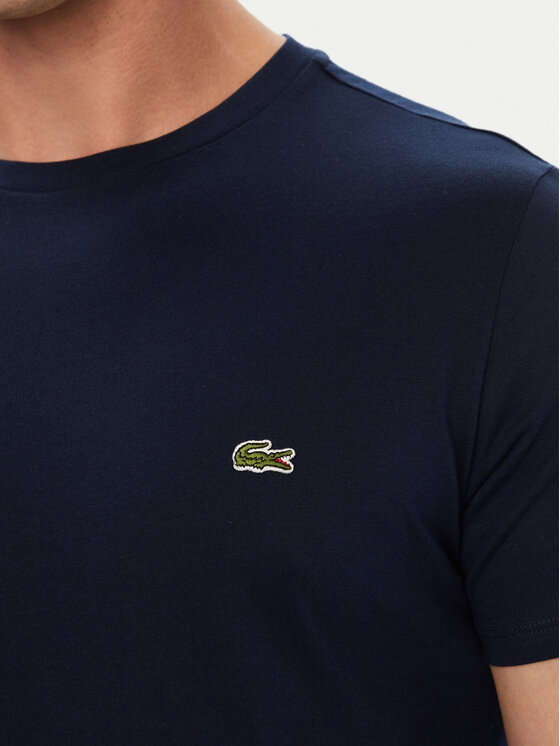 Lacoste Lacoste T-Shirt TH6709 Σκούρο μπλε Regular Fit