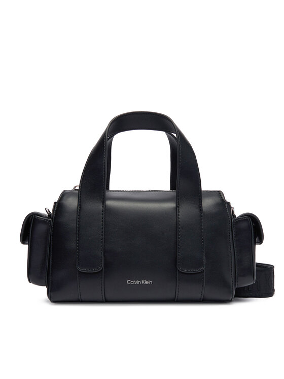 Calvin Klein Torebka Calvin Klein Webbing Strap Pocket Bag LV04F3291G Czarny