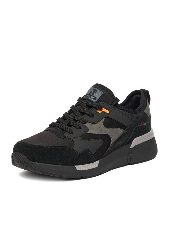 Rieker Sneakersy Rieker U1403-01 Čierna