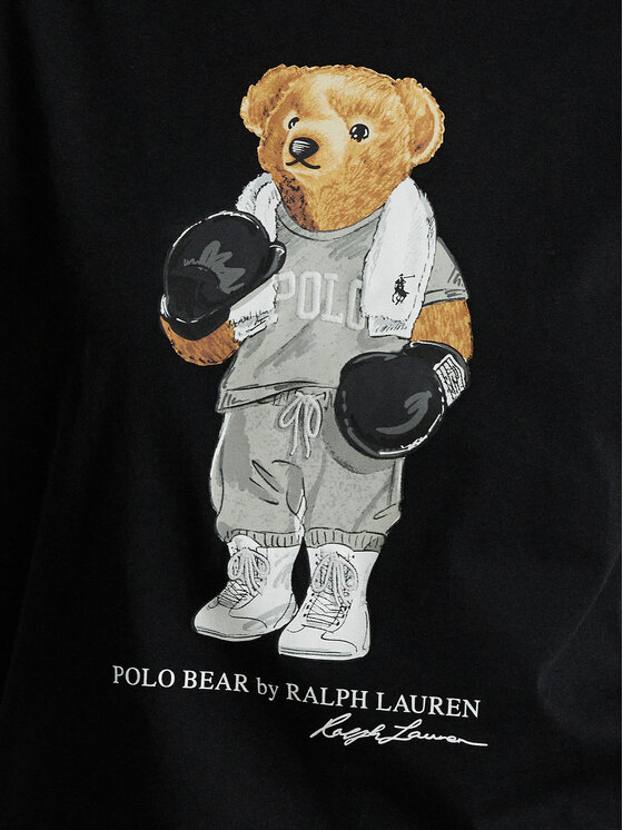 Polo Ralph Lauren Polo Ralph Lauren T-Shirt 211971709001 Μαύρο Relaxed Fit