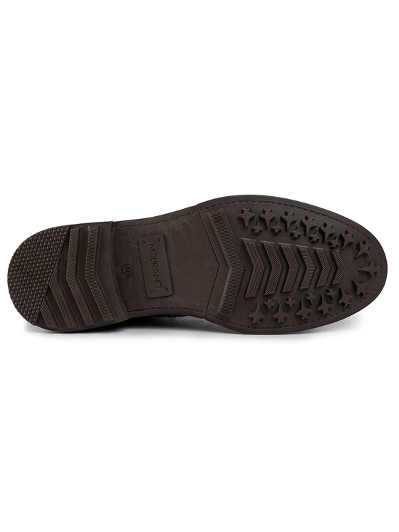 Nobrand Šnurovacia obuv Nobrand Iron 3 13272 Hnedá