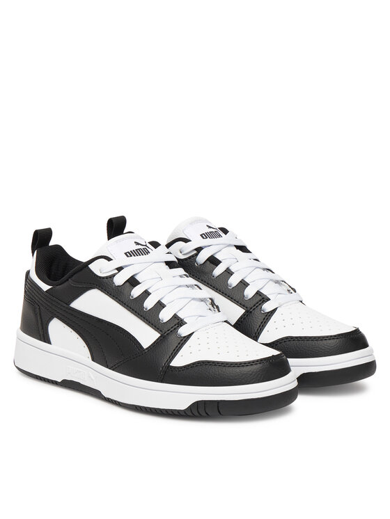 Puma Снікерcи Puma Rebound V6 Lo Jr 393833 01 Білий