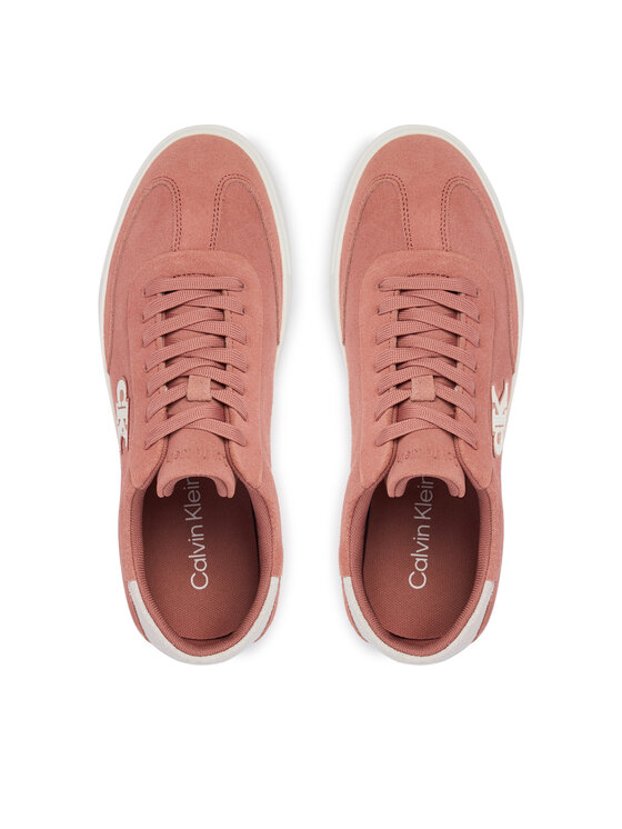 Calvin Klein Zapatillas Calvin Klein Low Pro Cups Wt Suede Mg HW0HW03144 Rosa