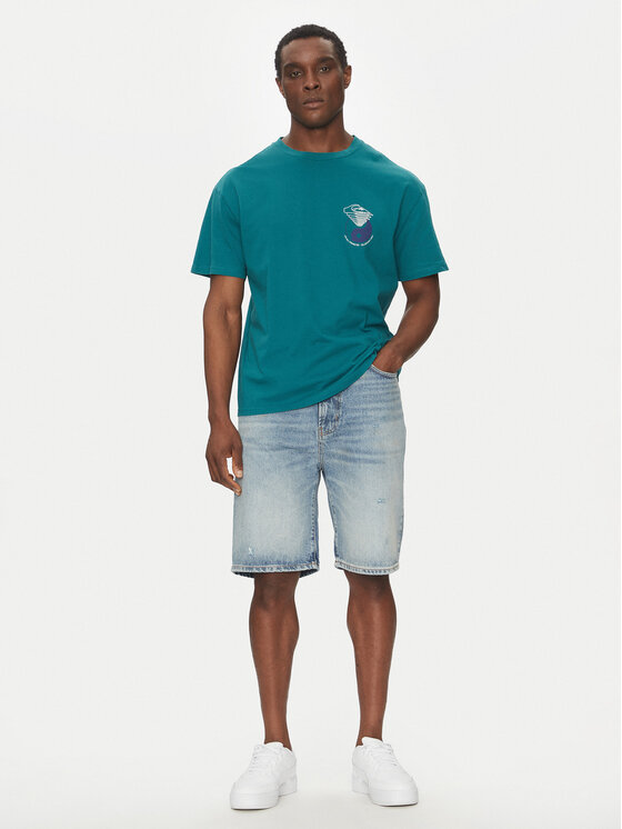 Quiksilver Quiksilver Футболка EQYZT08033 Зелений Regular Fit