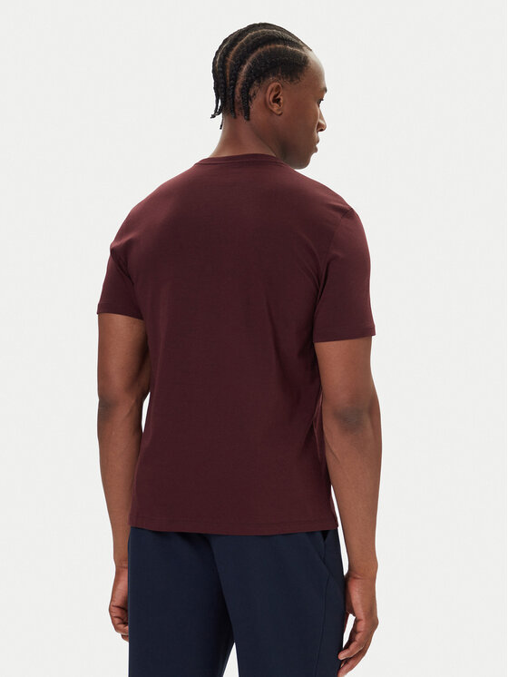 Calvin Klein Calvin Klein Camiseta Logo 30s LV04LD230G Guinda/burdeos Relaxed Fit