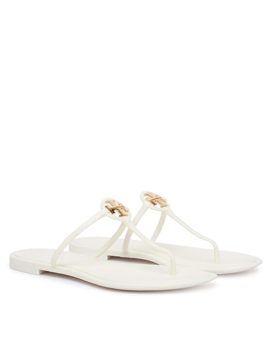 Tory Burch В'єтнамки Tory Burch Mini Miller Jelly 166808 Білий