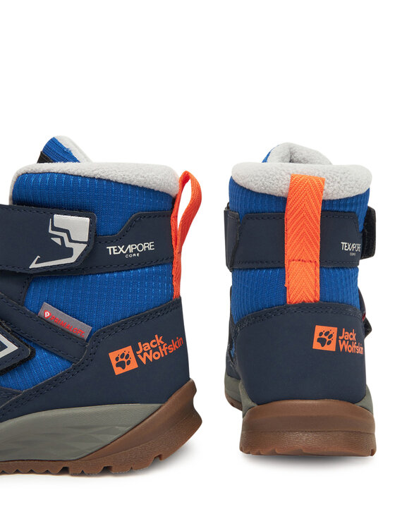 Jack Wolfskin Снігоходи Jack Wolfskin Polar Bear-b Texapore Mid Vc K A62144 Голубий
