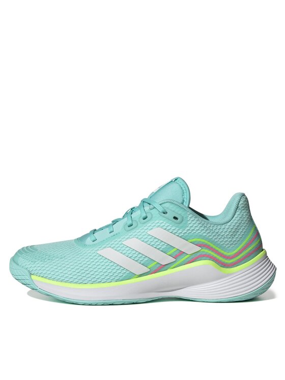 adidas Sálovky adidas Novaflight Volleyball Shoes HP3365 Tyrkysová