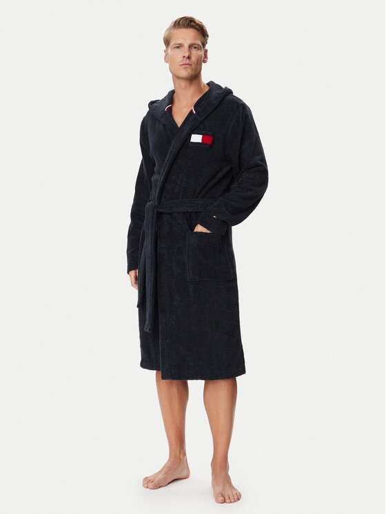 Tommy Hilfiger Tommy Hilfiger Albornoz UU0UU00123 Azul marino