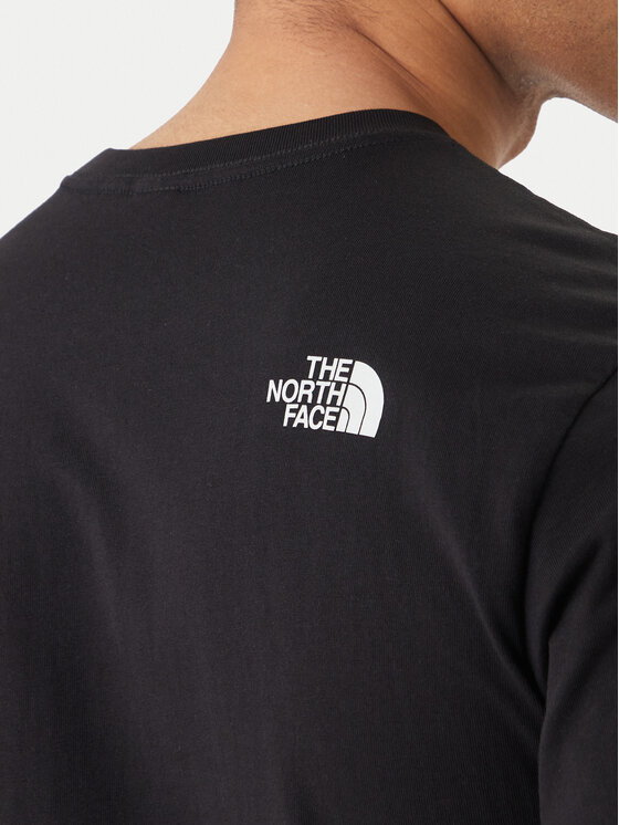 The North Face The North Face Camiseta Mountain Line NF0A8GUX Negro Regular Fit