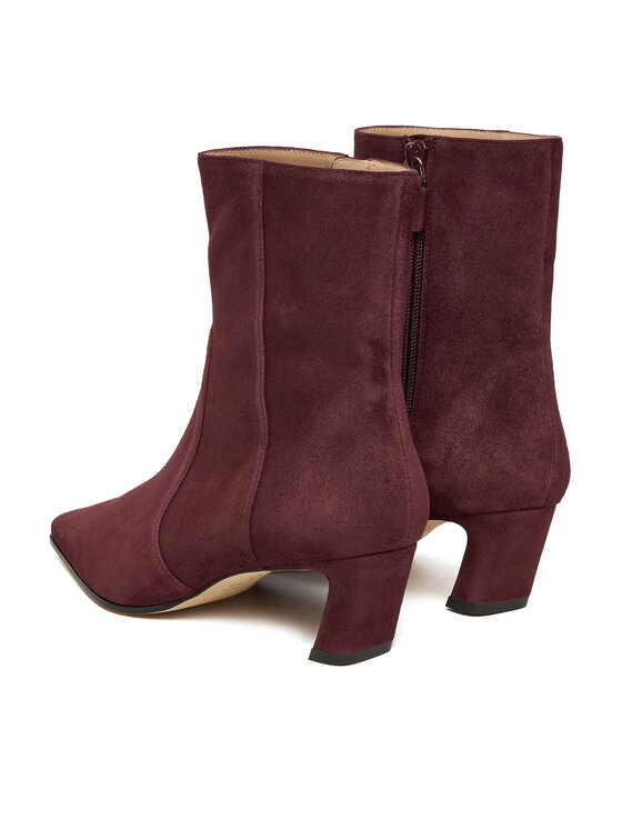 Stuart Weitzman Ботильйони Stuart Weitzman Stassi SM498 Бордовий