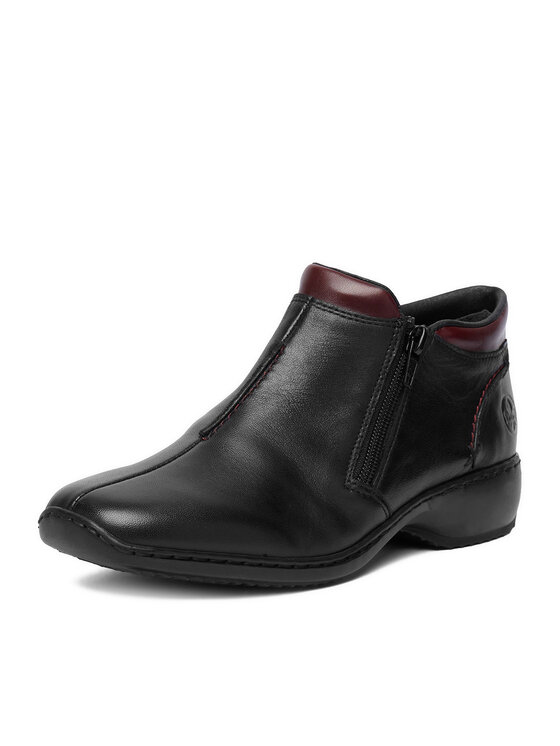 Rieker Μποτάκια Rieker CEO-L3882-00 Μαύρο