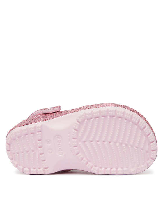 Crocs Шльопанці Crocs Classic Chunky Glitter Clog T 211940 Рожевий