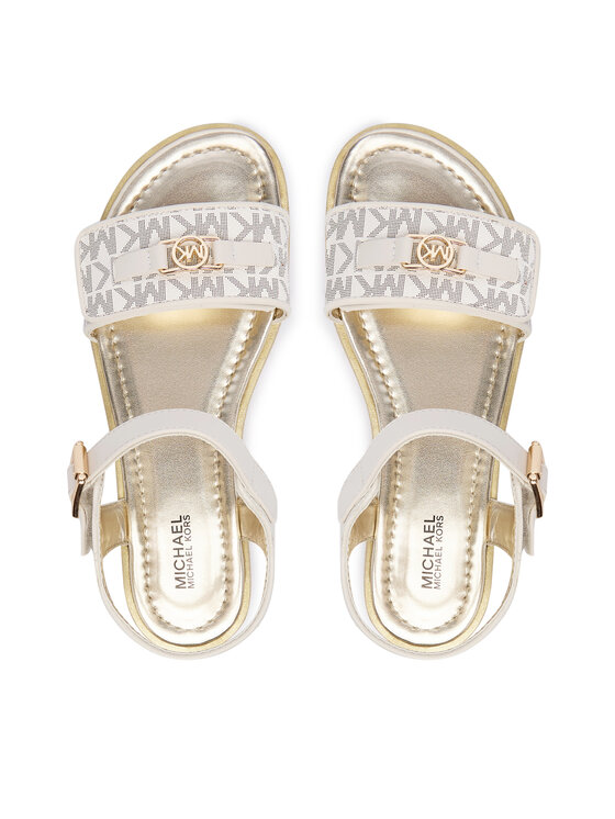 MICHAEL Michael Kors Босоніжки MICHAEL Michael Kors Brandy Kieran MK04170256 Білий