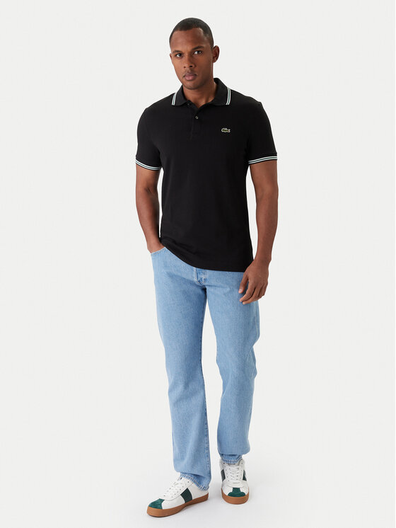 Lacoste Lacoste Поло PH9875 Чорний Regular Fit