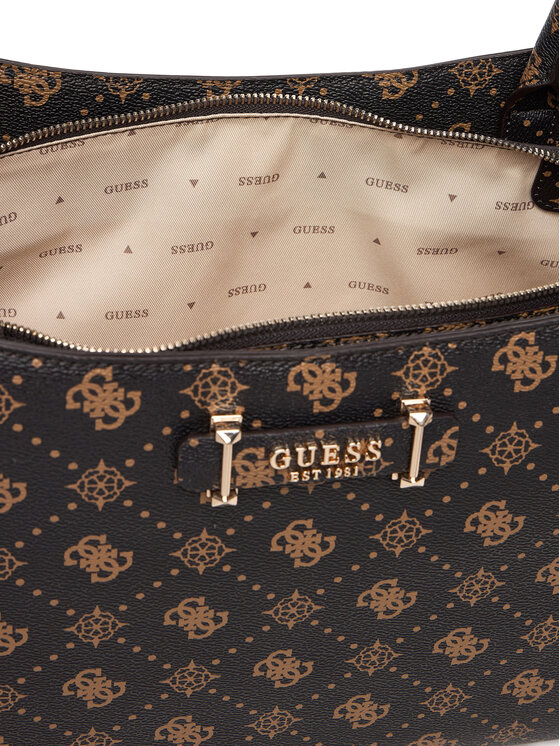 Guess Сумка Guess Carrie Logo HWGP98 98220 Коричневий