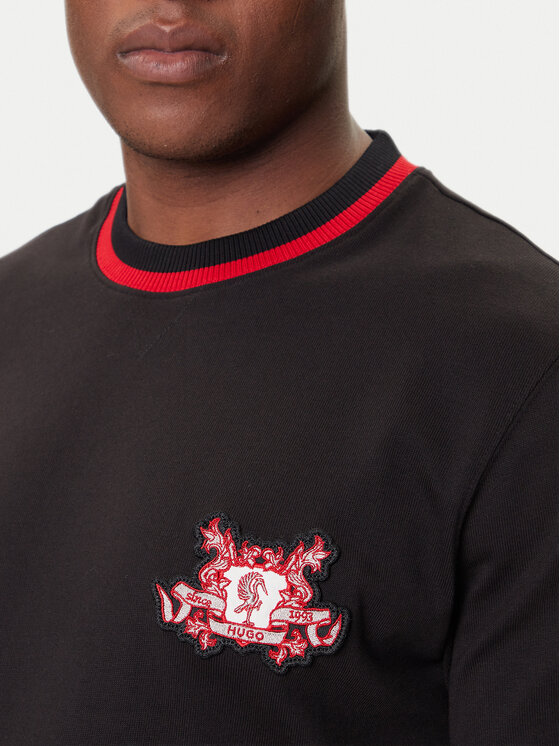 HUGO HUGO Camiseta Dugbytee 50542957 Negro Relaxed Fit
